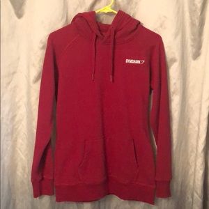 Gymshark hoodie- cranberry